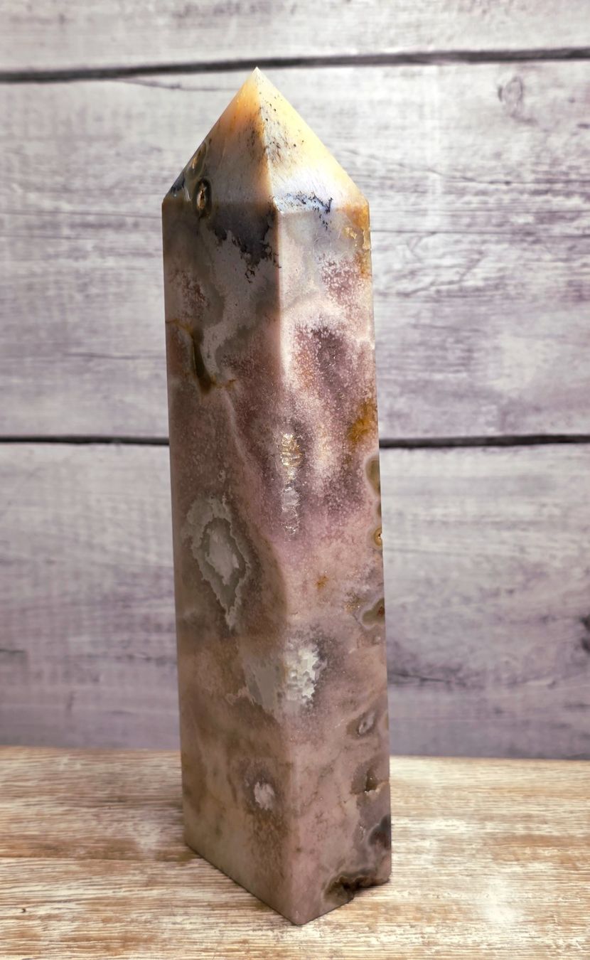 Minerali & Pietre curative: Pink Amethyst Obelisk 880g – Nuovo e nell'imballaggio originale da Matzingen venduto da Shay_Crystalz 1