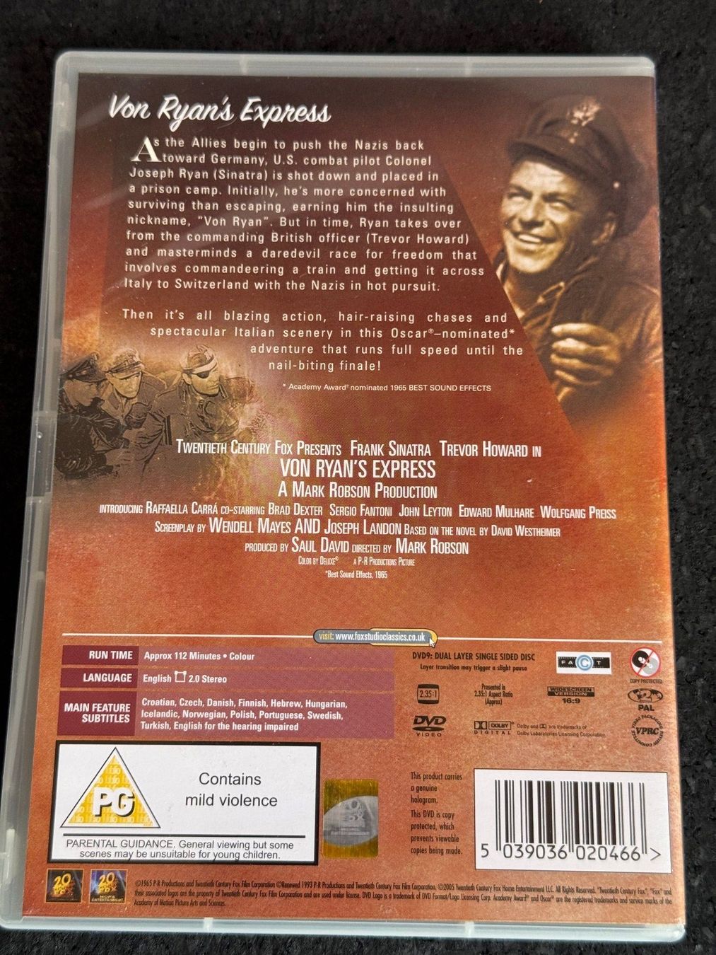 Tutti i DVDs: Von Ryan's Express Studio Classic Collection DVD EN No. 19 – Usato da Fribourg venduto da tschjoly 1