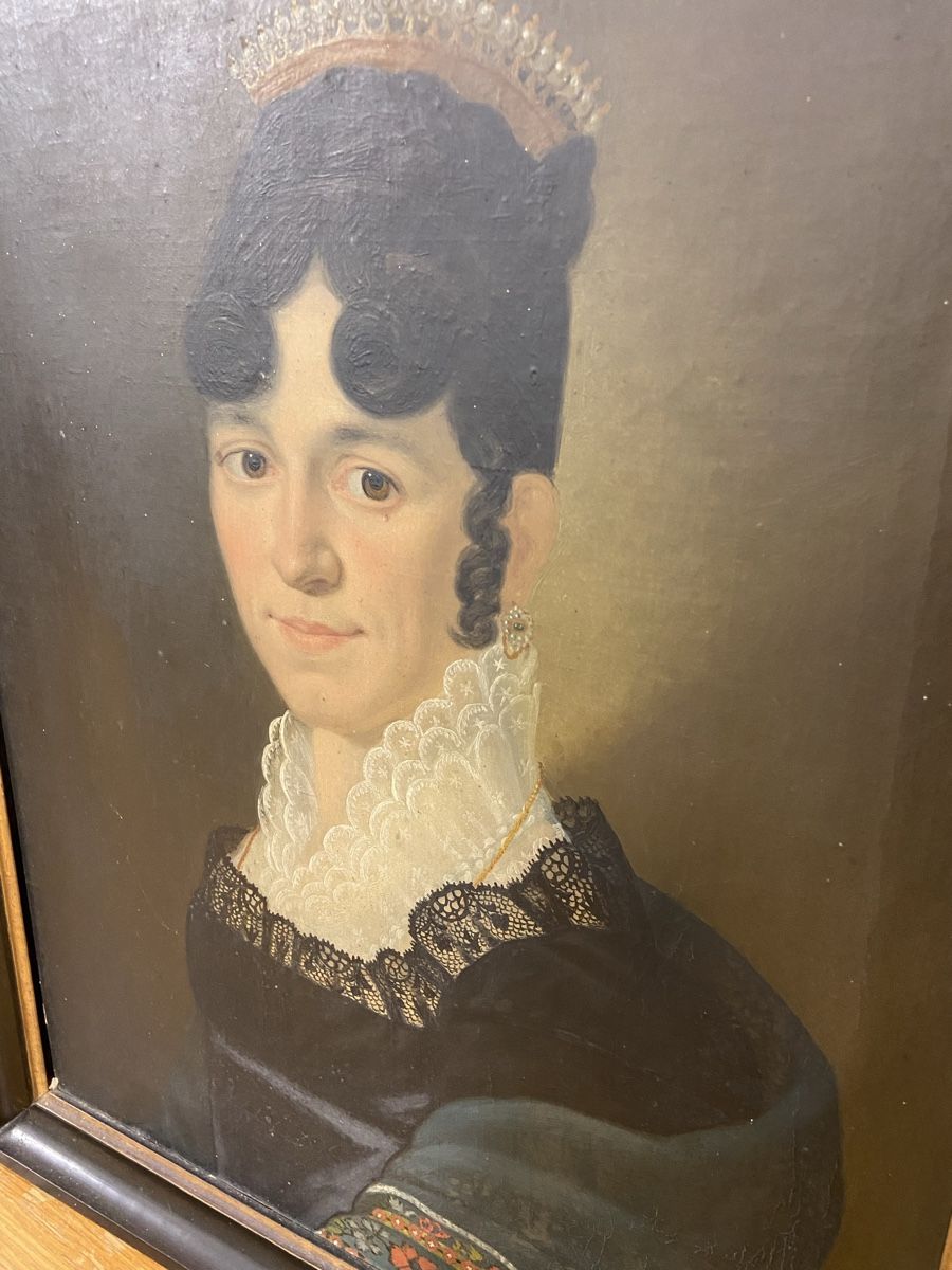 Dipinti: F.T.MENTELER ÕELGEMÄLDE 1826 – Usato da Dietikon venduto da brocki-eyra 1
