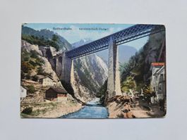 AK Bahnen Gotthardbahn alt