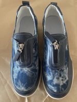 Scarpe donna blu taglia 41nuove  con cerniera semplici da in