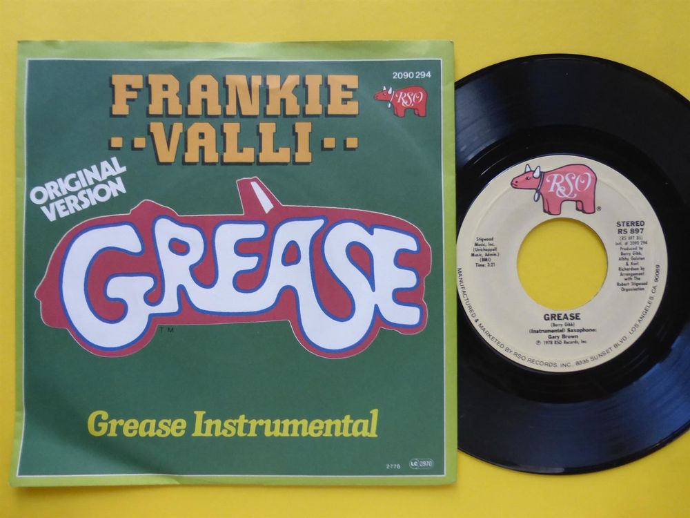 FRANKIE VALLI 7" GREASE Kaufen auf Ricardo