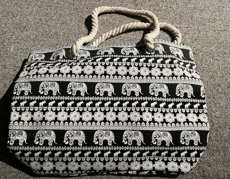 Einkaufstasche Motiv Elefant neu