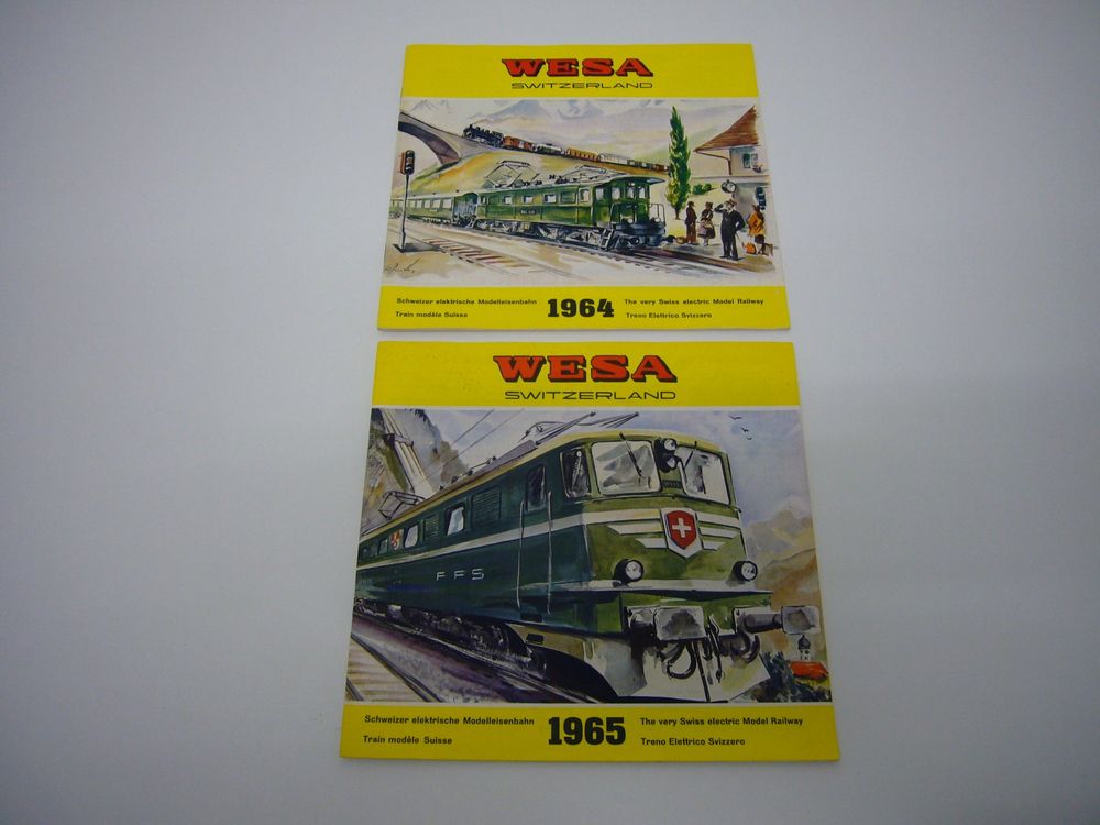 2 WESA Kataloge 1964 und 1965, Original (Neu (gemäss Beschreibung)) in ...