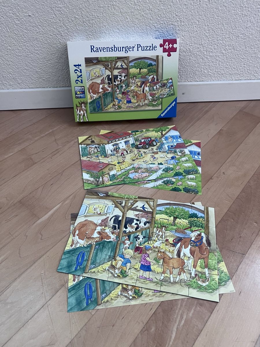 Ravensburger Puzzle: Ravensburger Puzzle Bauernhof  – Usato da Zürich venduto da evebleu