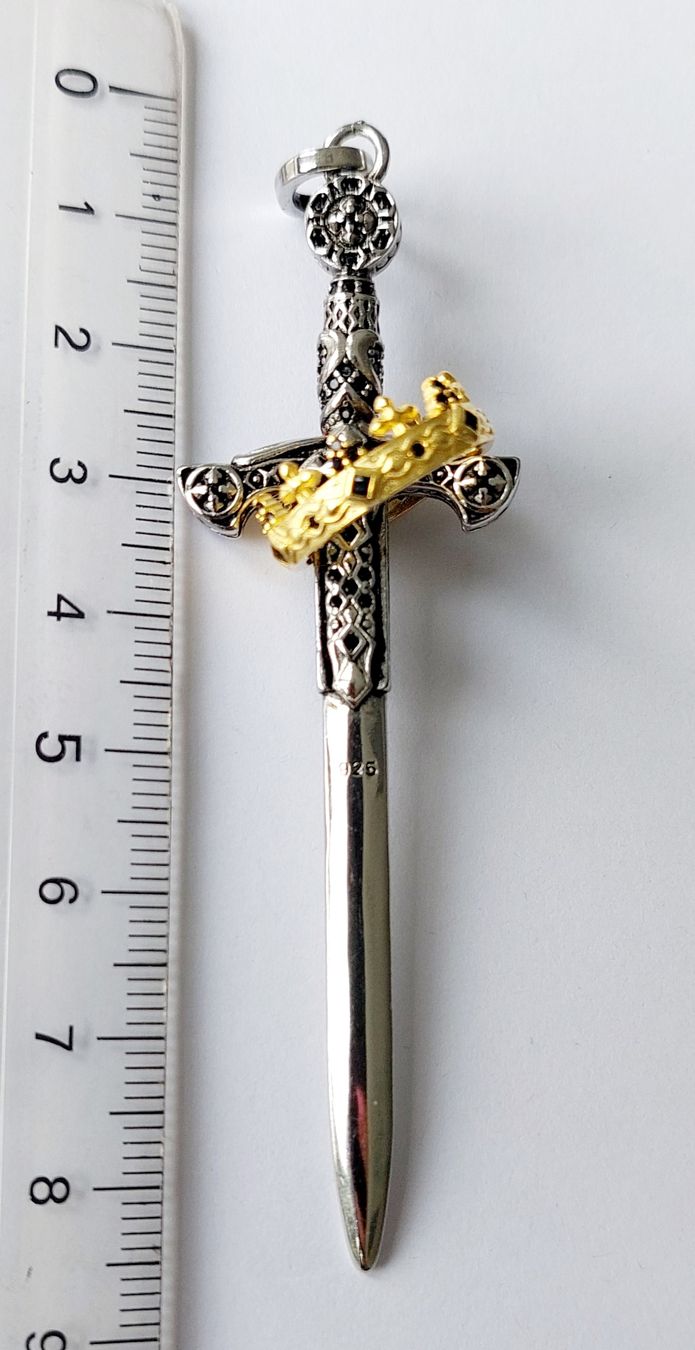 Anhänger: Anhänger Schwert Silber 925 – Neu (gemäss Beschreibung) aus Madetswil von triforuz 1
