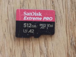 SanDisk MicroSD 512GB - TOP - Nintendo Switch / NSW