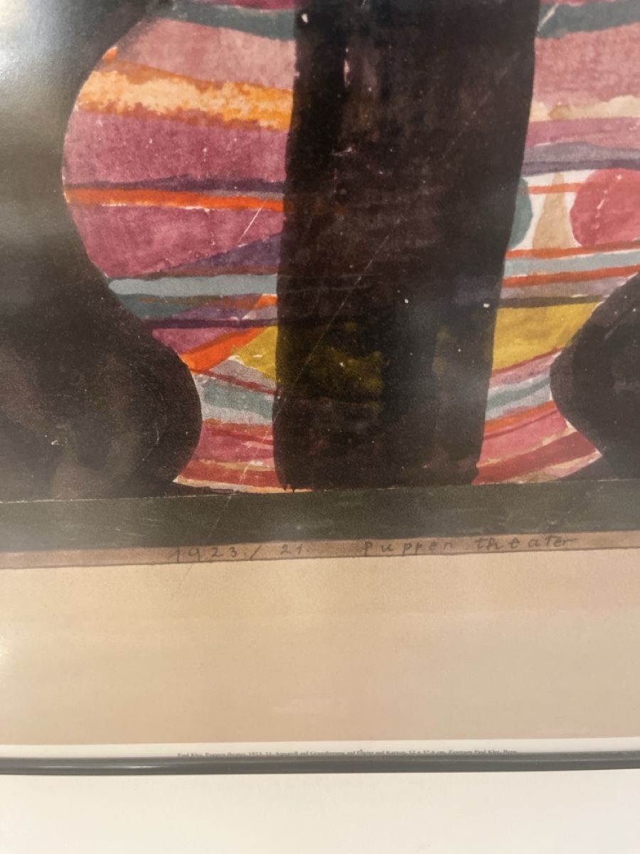 Foto & Immagini: Poster von Paul Klee, gerahmt  – Usato da Horgen venduto da Singkaiser 1