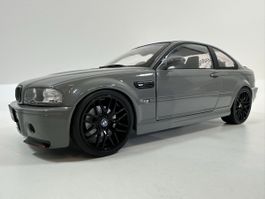 BMW M3 CSL E46 1:18 Streetfighter, grau, inkl. OVP, SOLIDO