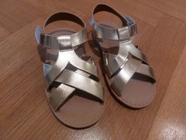 Zara Kids Gold Sandals - size 27