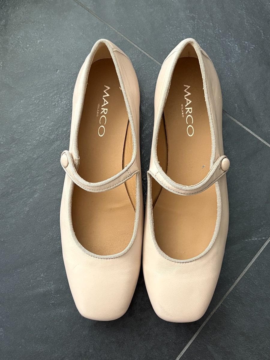 Scarpe da donna: Marco Ballerinas, Gr. 40, nude – Usato da Aesch BL venduto da ang_6x29