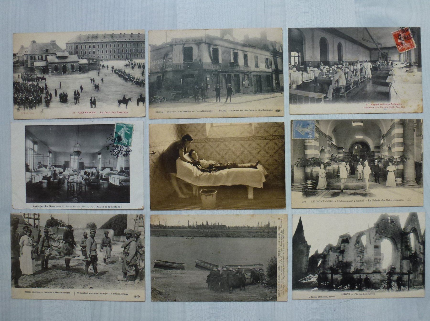 Ansichtskarten: Lot + 18 Stück Ansichtskarten vom 1. Weltkrieg – Gebraucht aus Walkringen von Casablanca777 1