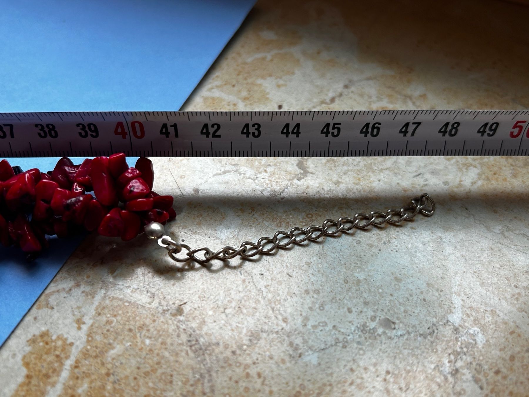 Catenine: Rote Korallenkette, dreireihig – Usato da Laufen venduto da Bellebellezza 7