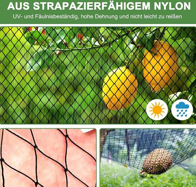 Griglie e Inferriate: Vogelschutznetz,  Teichnetz, Gartennetz, Neu – Nuovo e nell'imballaggio originale da Wil SG venduto da lin100 1