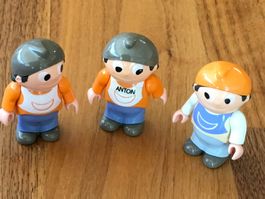 3x Mainzelmännchen Carrera 1983 ZDF / NFP beweglich KULT