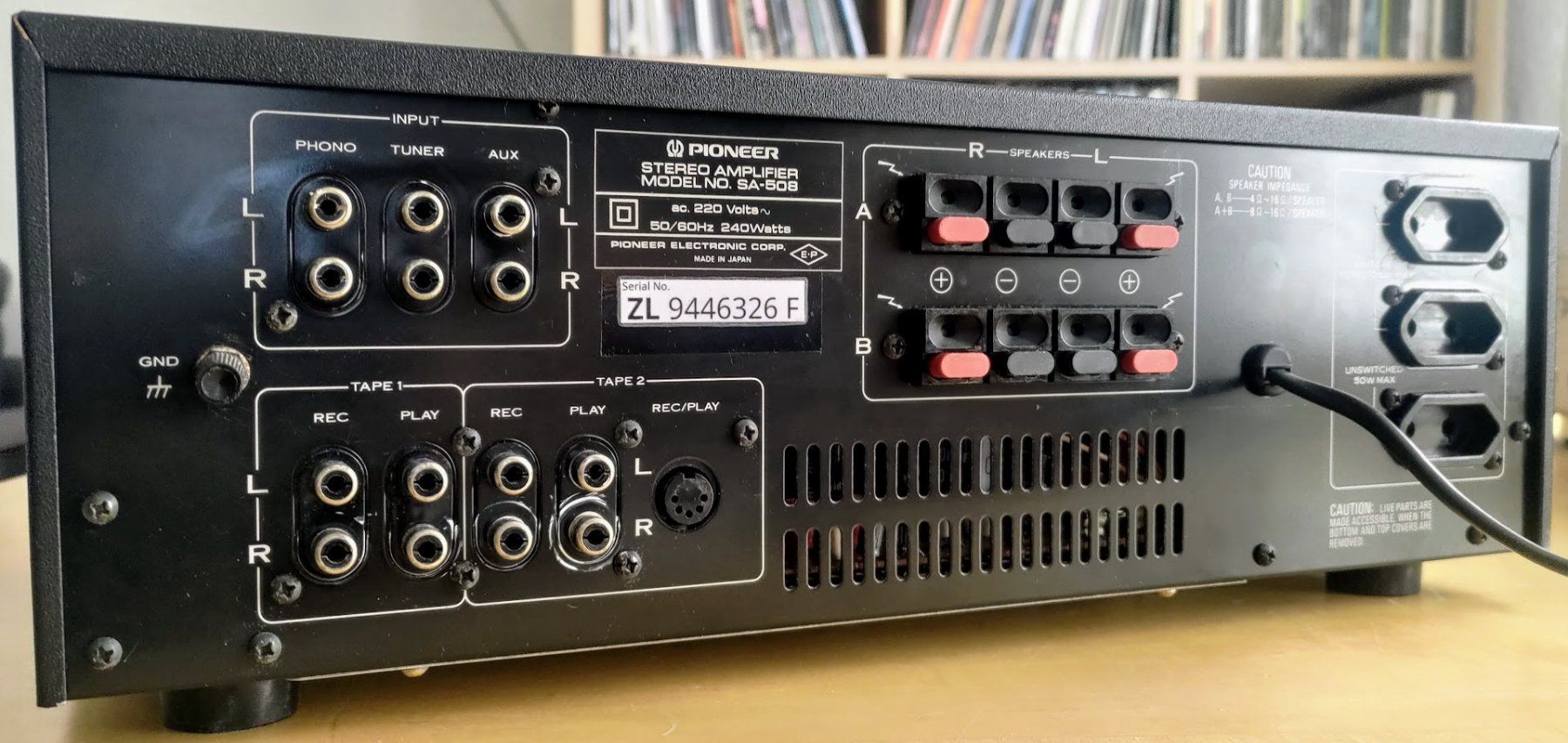 Pioneer Amplificateurs: Pioneer SA-508 frisch revidiert – D'occasion à Zürich par klausman 1