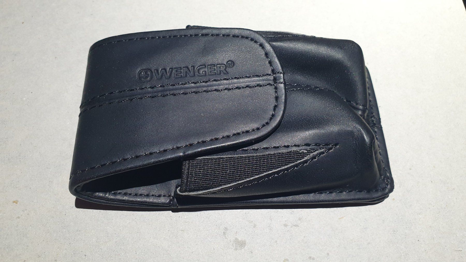 Wenger Coltelli tascabile: Schwarz Etui Tasche Wenger Case 23 Sackmesser – Nuovo (secondo la descrizione) da Val D Illiez venduto da SnowRoof