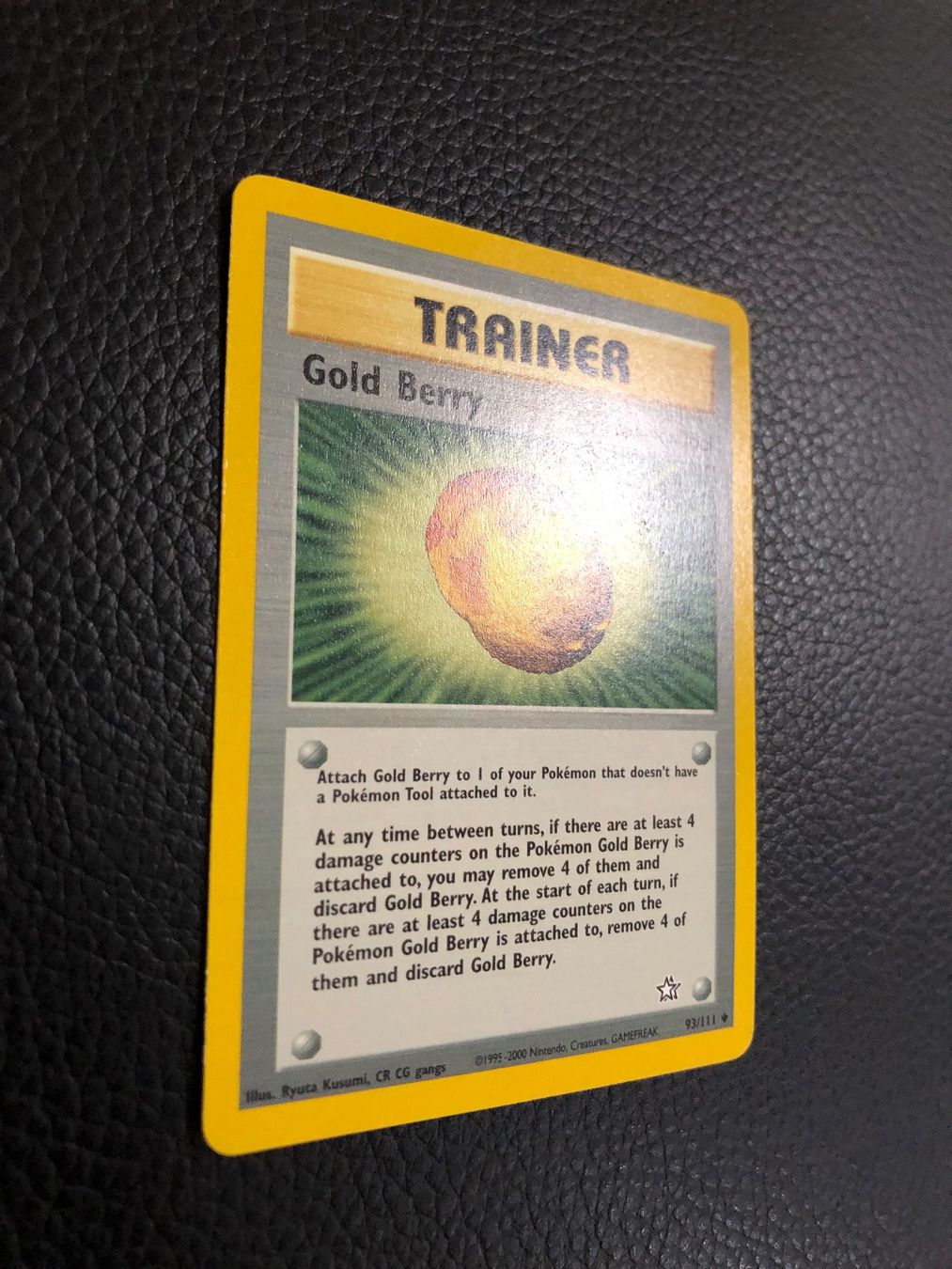 Pokémon Carte collezionabili: Neo Genesis Gold Berry 93/111 Ab 1 – Usato da Paradiso venduto da Pkmn10 1
