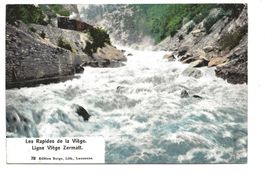 Ligne Viège - Zermatt (VS) Les Rapides de Viège - Dampfzug