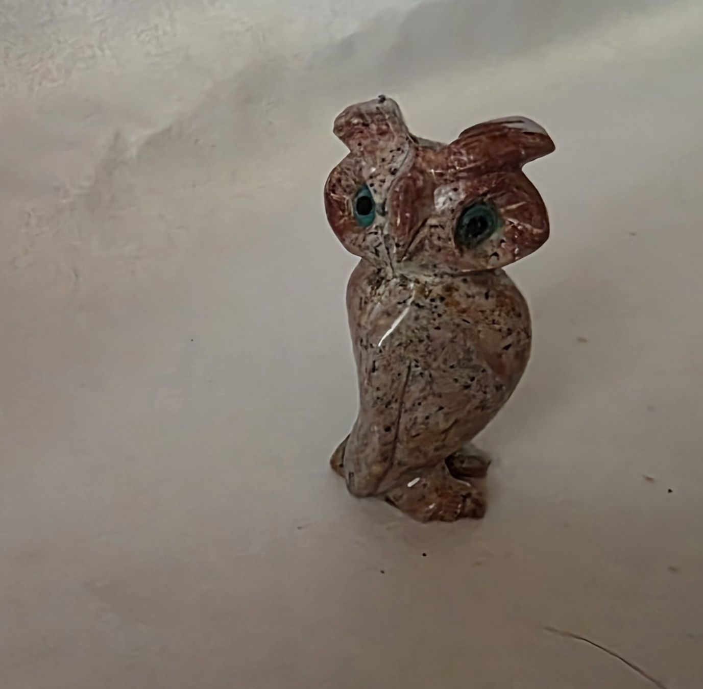 Figuren: Eule Figur Speckstein siehe Foto – Neu (gemäss Beschreibung) aus Rickenbach BL von nicole611
