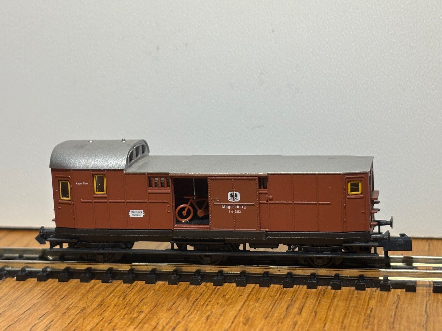 Modellini di ferrovie: *e1287: Güterwagen (Spur N) – Usato da Birsfelden venduto da Birs_25