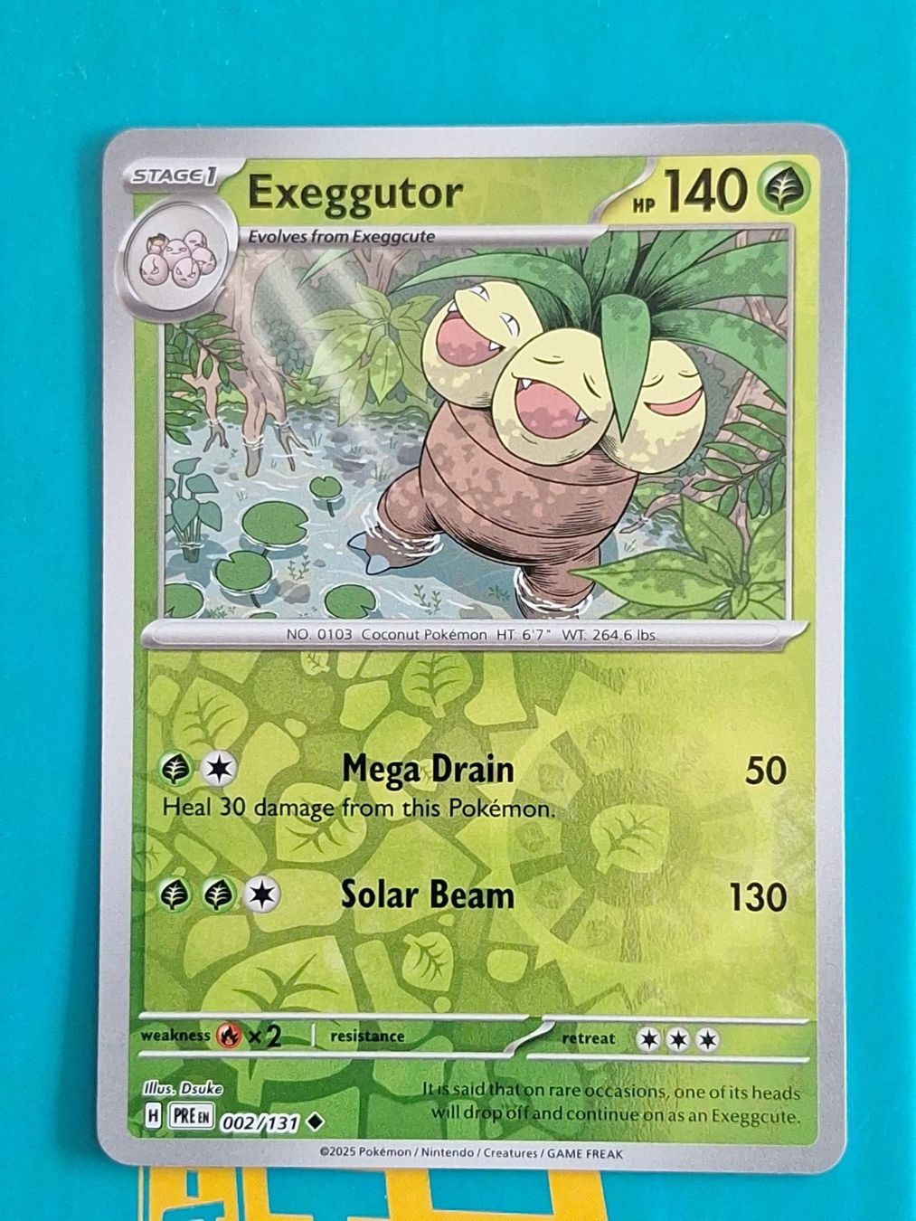 Pokémon Carte collezionabili: Exeggutor Kokowei - Reverse Holo - Prismatic Evolution #1.6 – Usato da Altstätten SG venduto da GGsGameshop