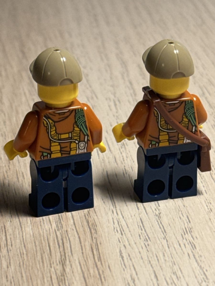 Lego Statuette: Lego Minifiguren Bauarbeiter Nr.2 – Usato da Neuhausen am Rheinfall venduto da mic_m9bp 1