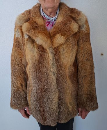 Fuchspelzjacke
