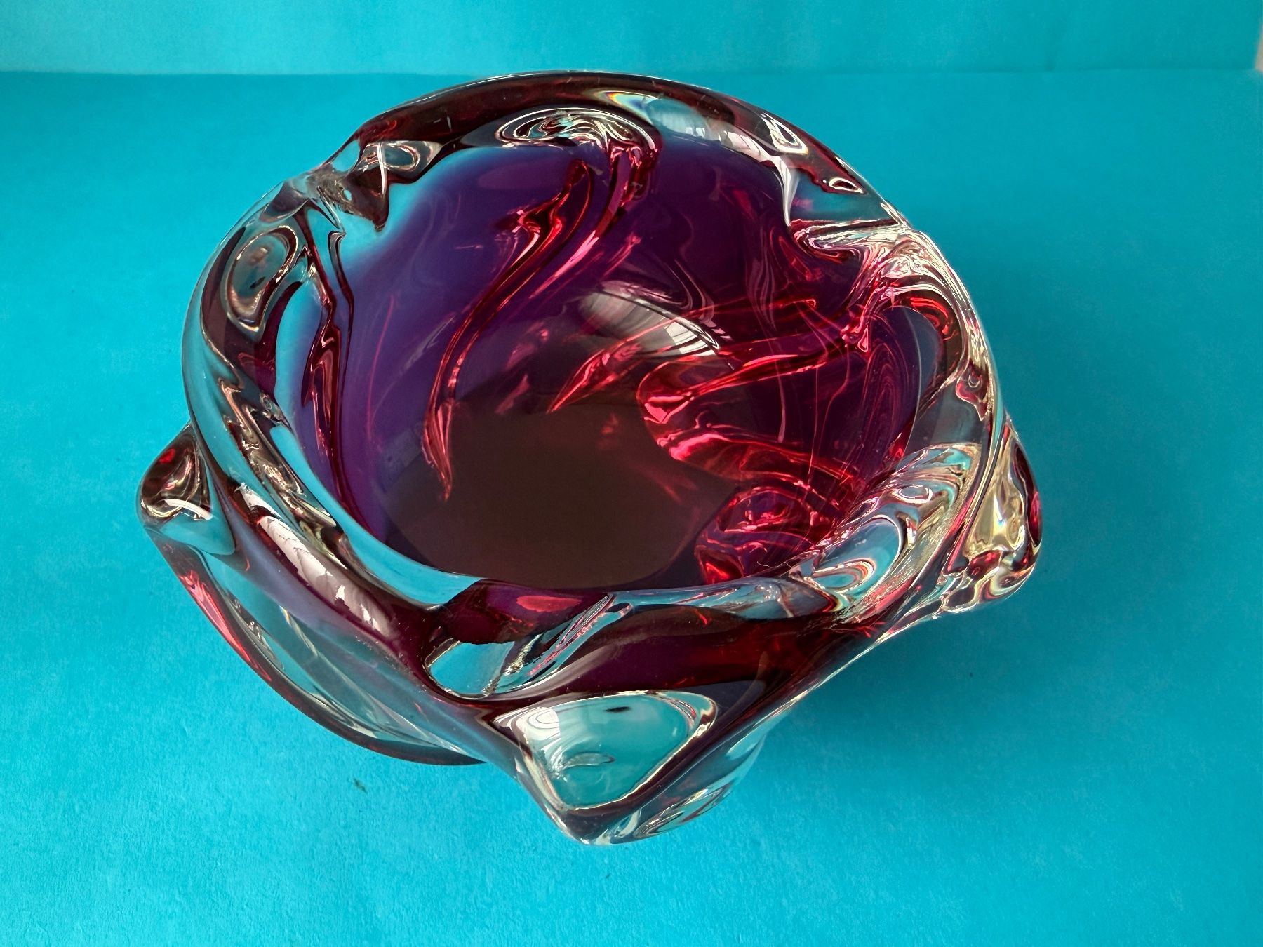 Portacenere: Alter Aschenbecher aus Glas – Usato da Zwingen venduto da moje1 8