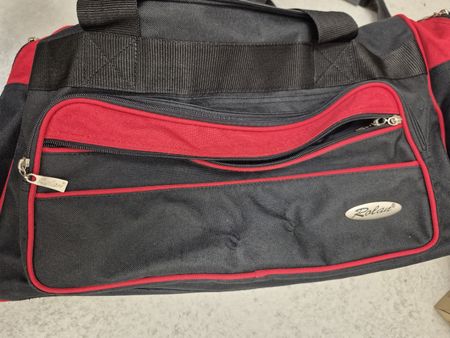 Sporttasche Roland schwarz-rot Reisetasche guter Zustand