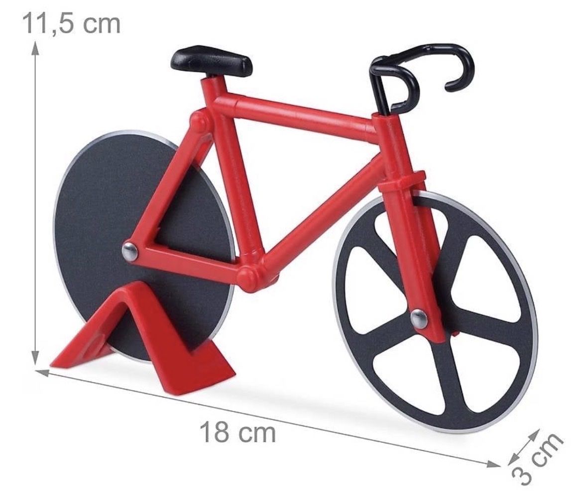Küchengeräte: Pizzaschneider Fahrrad – Neu (gemäss Beschreibung) aus Bern von snoopboom