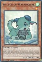 YuGiOh Weltkelch-Wachdrache COTD-DE021 Ultra Rare