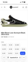 Sneaker NIKE BLAZER LOW / ACRNM