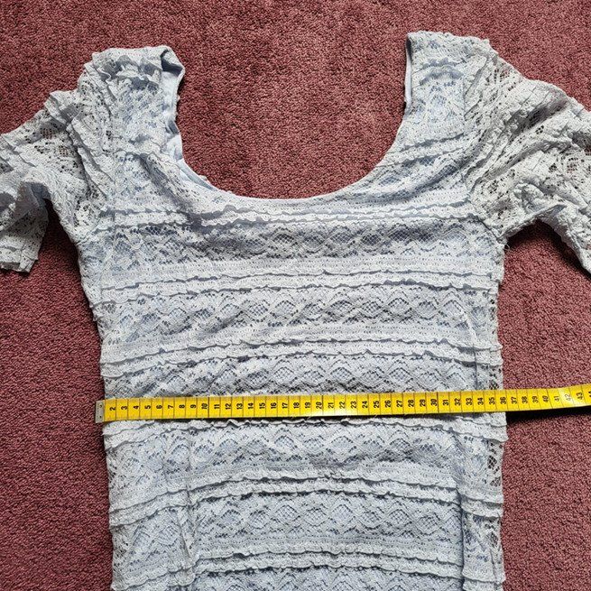 Kleider: Spitzenkleid hellblau Gr. 38 – Gebraucht aus Au SG von SElena89 3