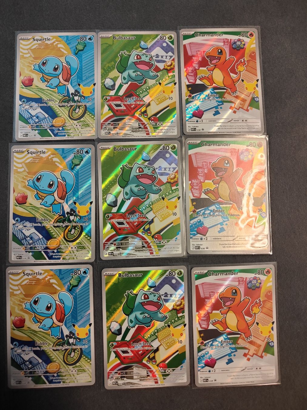 Pokémon Sammelbilder & Trading cards: Pokemon First Partner Kanto trio 3x – Neu (gemäss Beschreibung) aus Effretikon von Gaming.TCG.