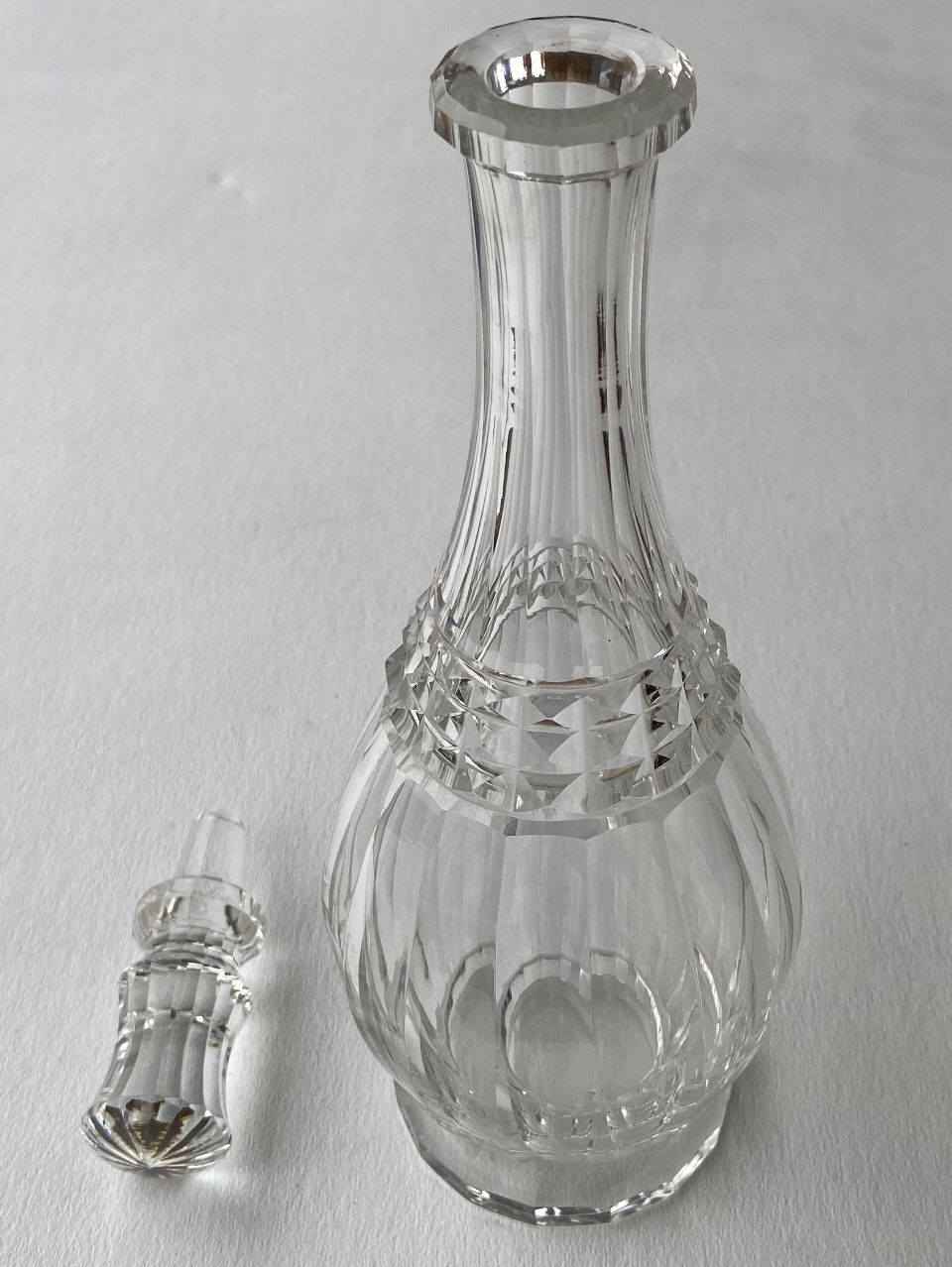 Caraffe: Blei Kristall Karaffe, Vintage, 35 cm – Usato da Lenzburg venduto da han_bx8b 1