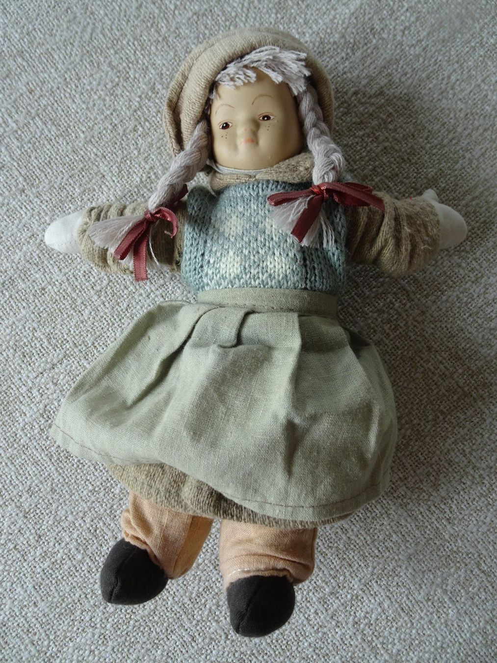 Bambole: Puppenstuben-PÜPPCHEN 3 Stück. – Usato da Berikon venduto da Splendida43 3