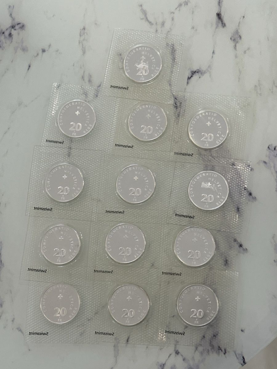 Tutti le monete: 13 pièces de 20fr argent  – Nuovo (secondo la descrizione) da Villars-sûr-glane venduto da Brocstock 1