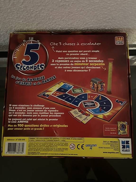 Spiele: Jeu de société - 5 secondes – Gebraucht aus Chavannes-Renens von luc_52p8 1