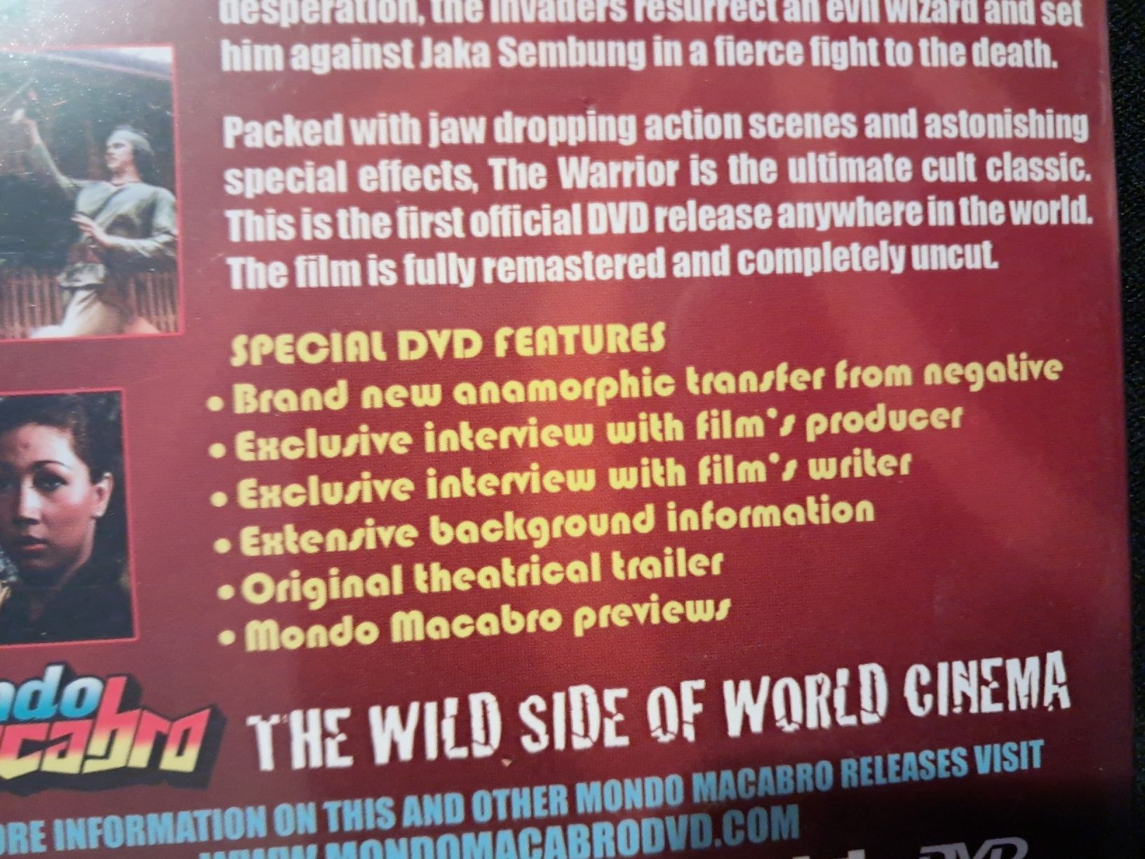 Tutti i DVDs: The Warrior – Usato da Eschlikon TG venduto da Rare_Ware 2