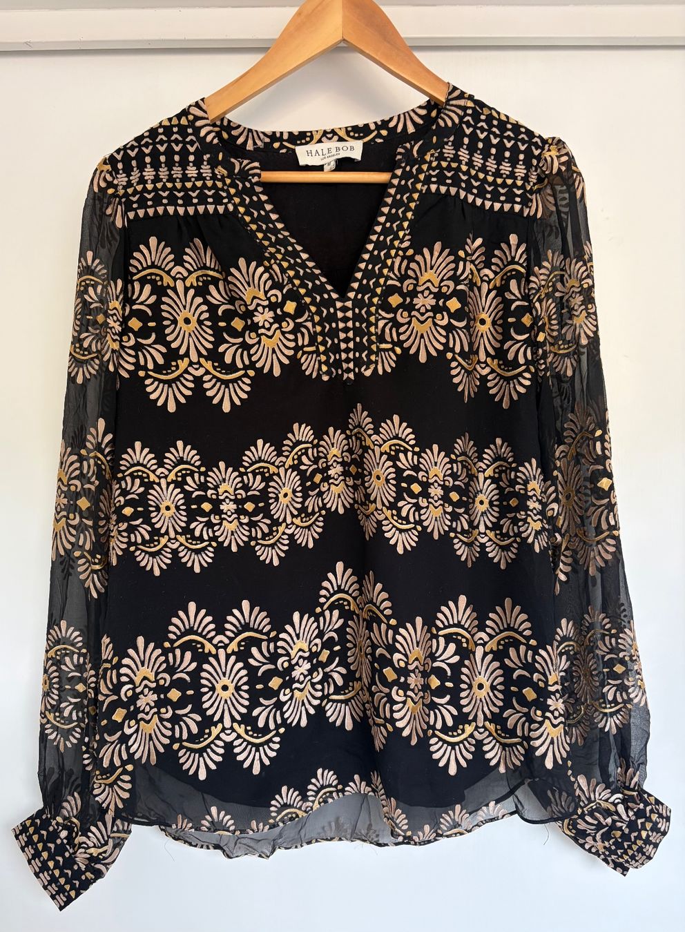 Blusen: Hale Bob Bluse mit Seide Gr.M – Gebraucht aus Unterägeri von Jutka_04 6