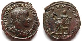 GORDIAN III Æ Sestertius (242 AD)