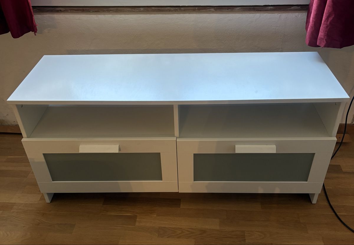 Cassettiere: Fernsehschrank | Kommode Weiss mit Schubladen – Nuovo (secondo la descrizione) da Obermumpf venduto da davetattoo