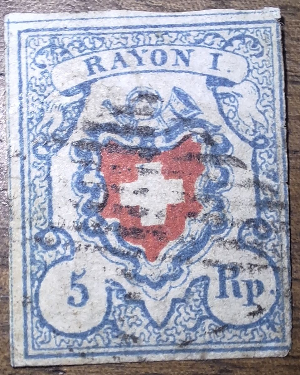 Alle Briefmarken: Rayon 17II Typ 2 C2 - LU – Gebraucht aus Balgach von SIMEON27