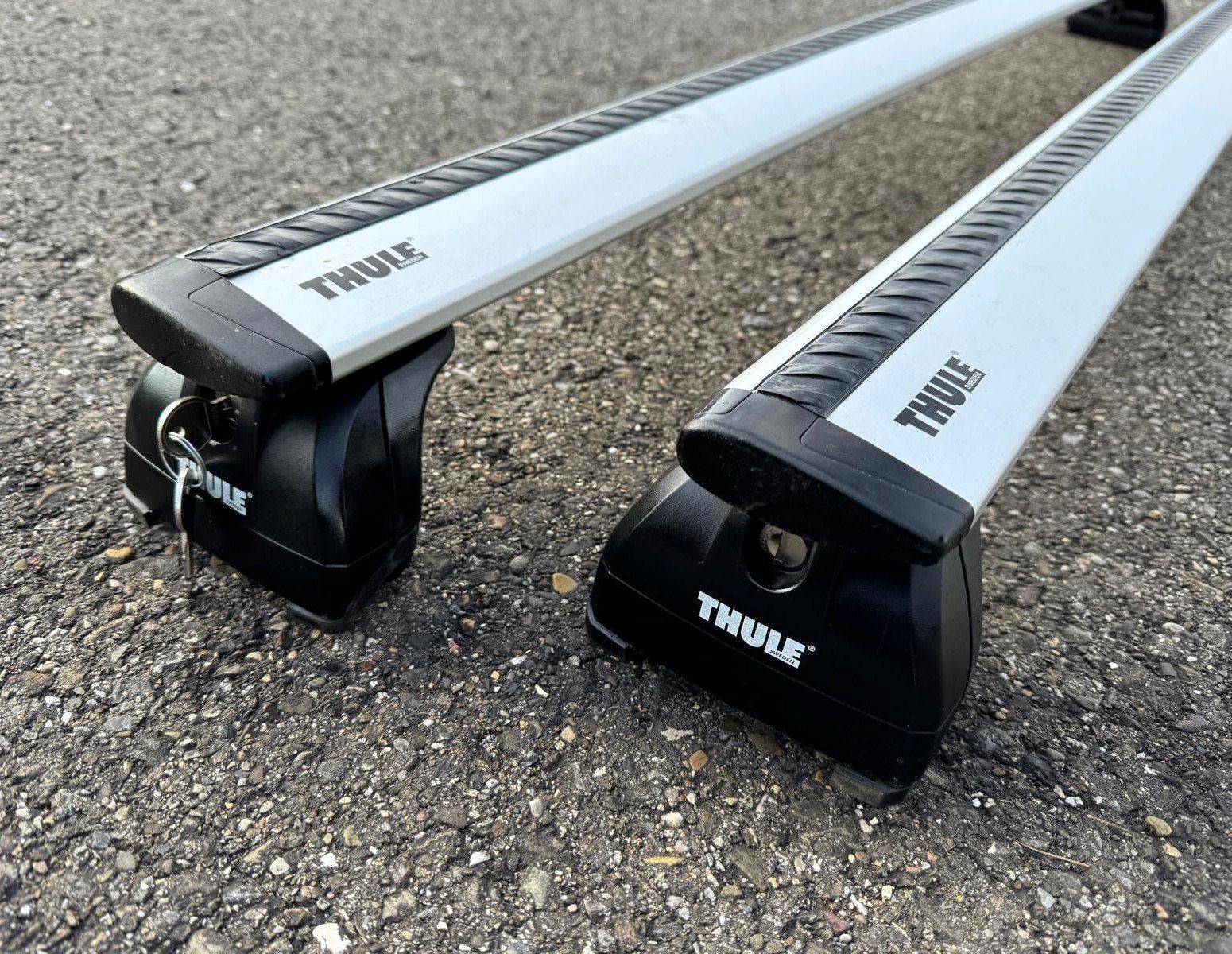 Thule Dachträger: Dachträger THULE Wingbar 118 mit Rapid System 753 – Gebraucht aus Sempach von sta_p662 1