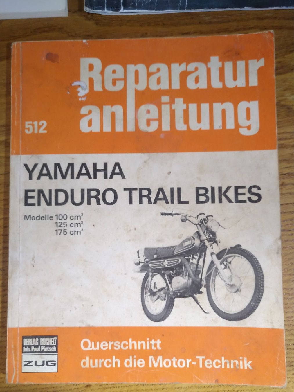Yamaha Enduro Trail Bikes Reparaturanleitung 100 175ccm Kaufen auf