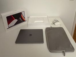 Apple MacBookPro 16 M1 Pro Space Grau mit Originalverpackung