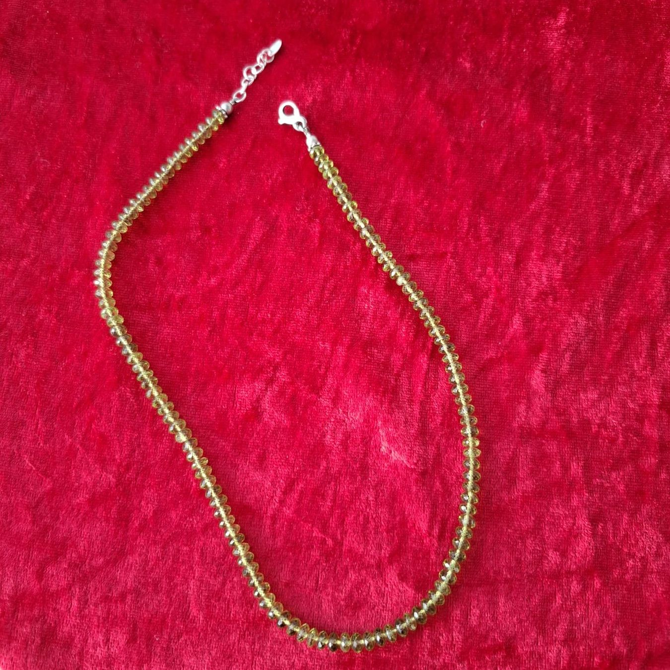 Catenine: Peridot Kette – Nuovo e nell'imballaggio originale da Münsingen venduto da Rocking