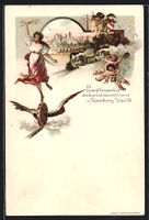 Litho Ganzsache Bayern PP15C4 /03: Nürn
