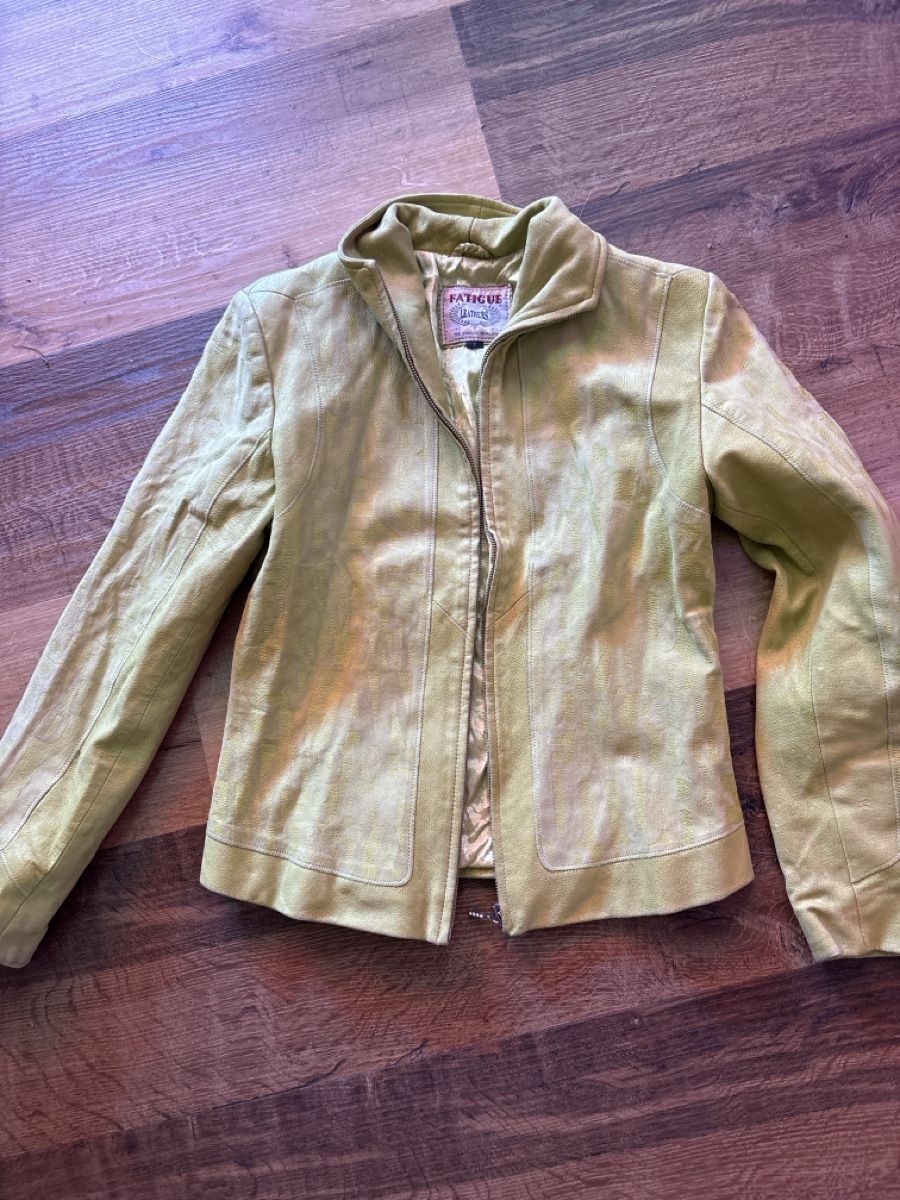 Giacche: Lederjacke Grün Y2K Vintage – Usato da Bern venduto da LoveVintageY2K 1